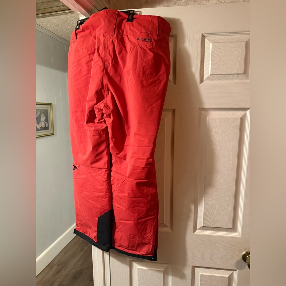 Columbia Women’s Vibrant Red Ski Pants